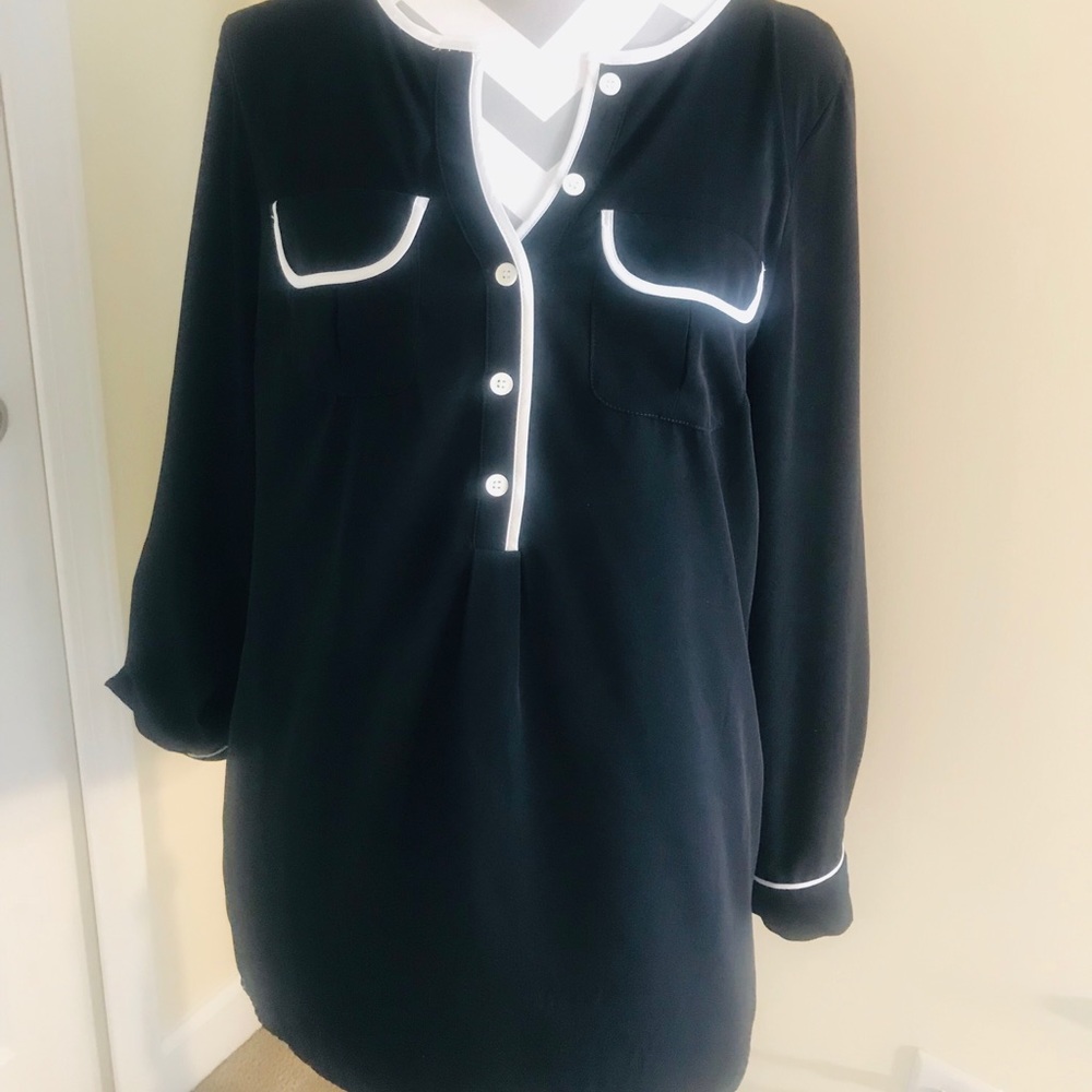 Alfani Black Blouse size 14